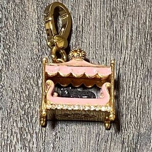 Juicy Couture Scotty Sleeping on Bed Bag Charm